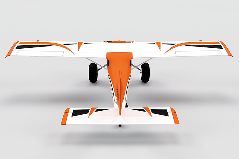 Xfly Glastar V2 Bush/Trainer 1233mm Wingspan PNP  - Orange XF105PV2